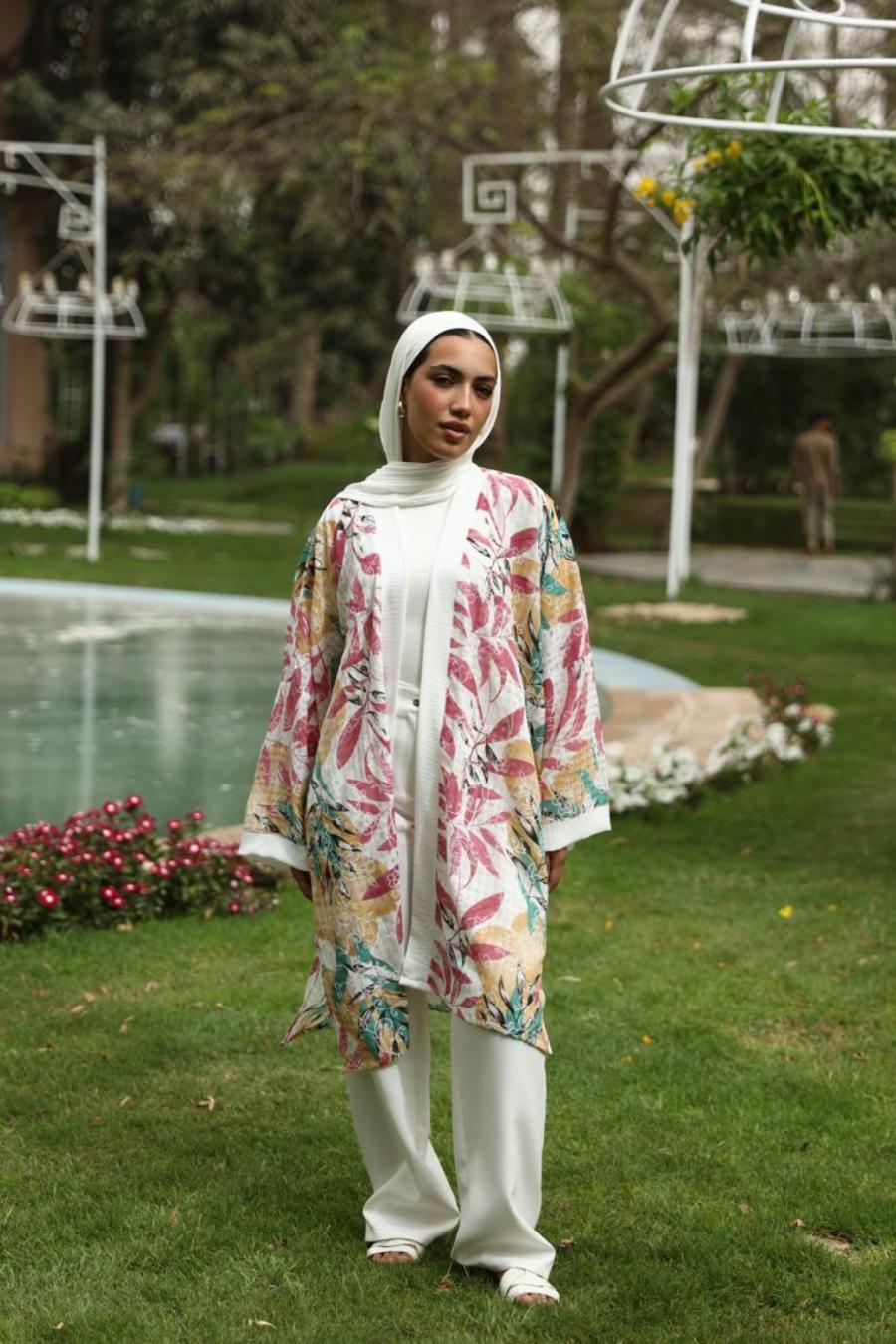 Printed Cardigan