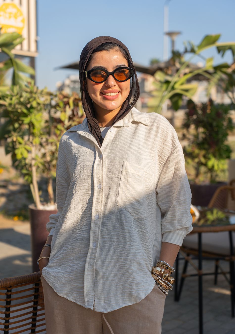 Light Stripped Shirt