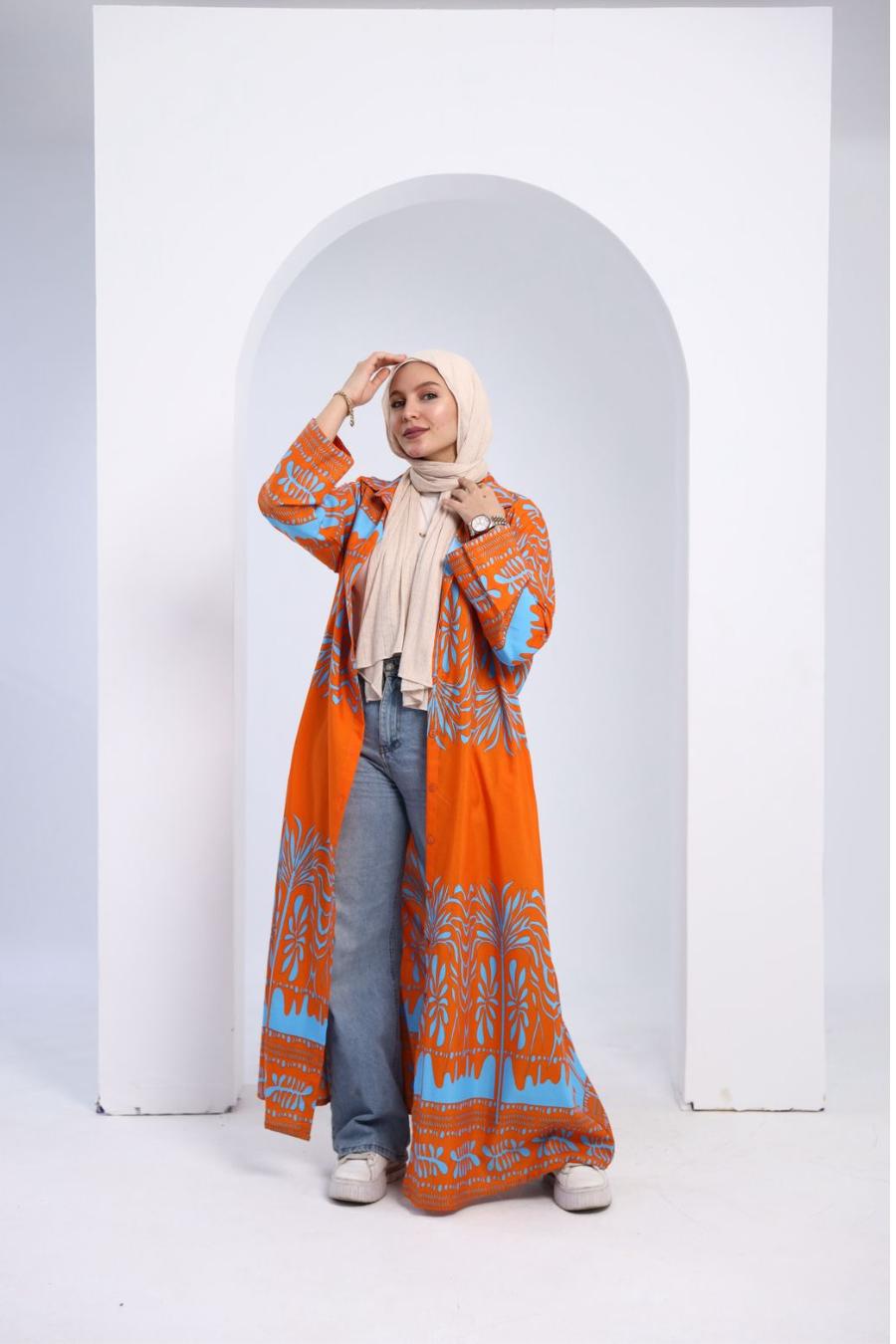 Printed Cotton Dress