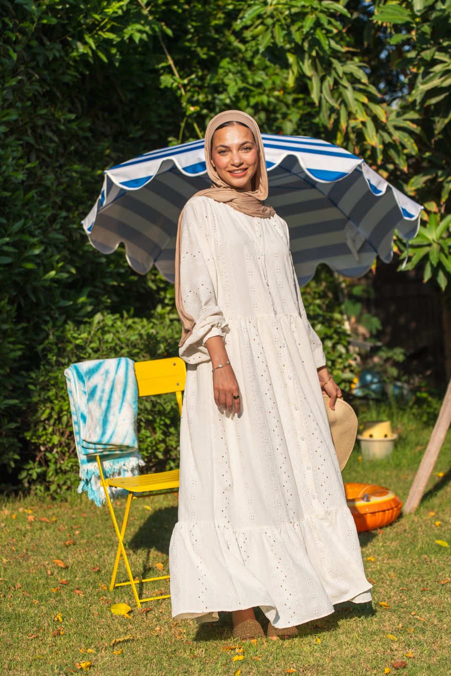 Raya Embroidered Dress