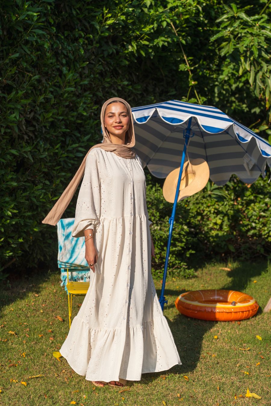 Raya Embroidered Dress