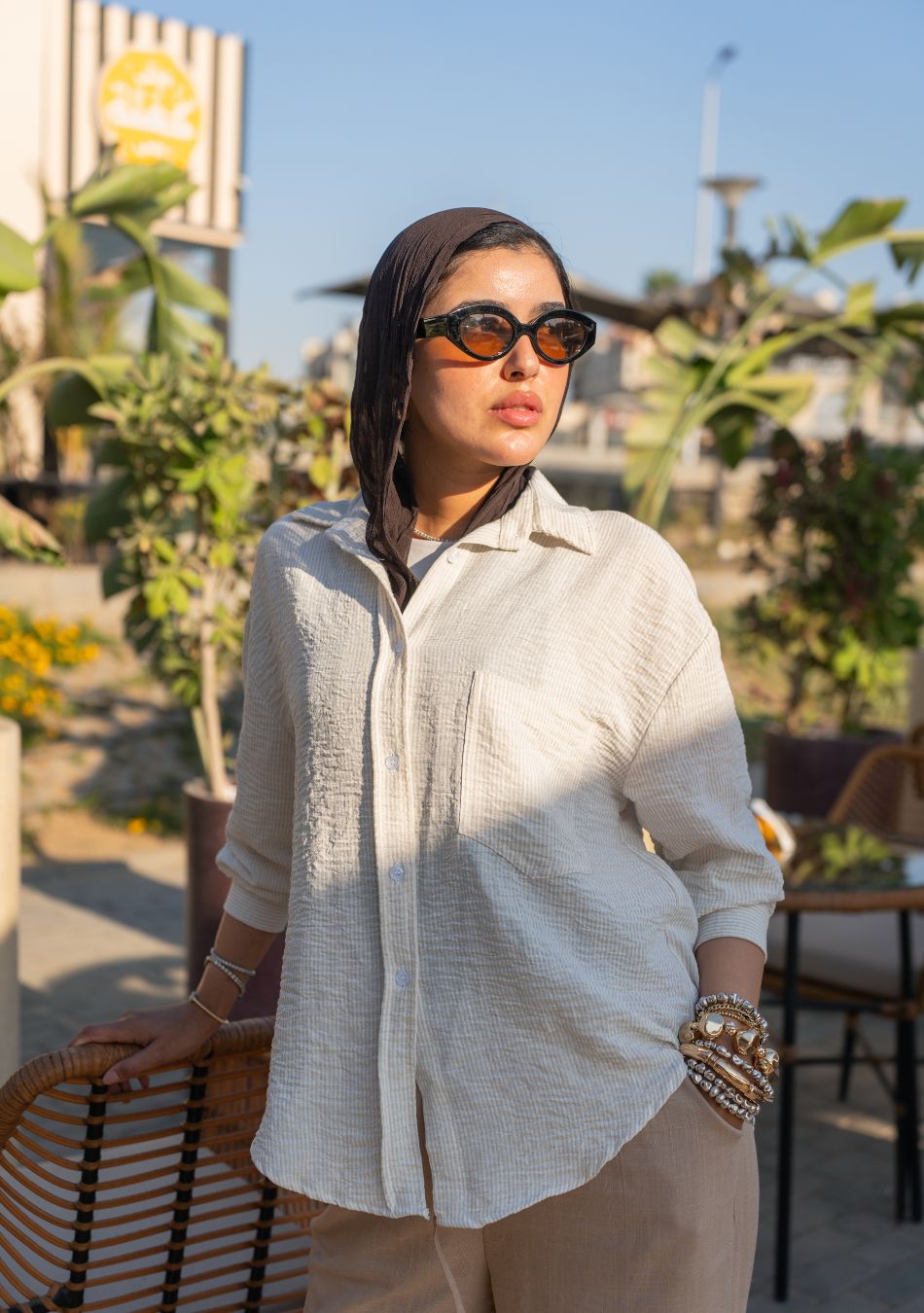 Light Stripped Shirt