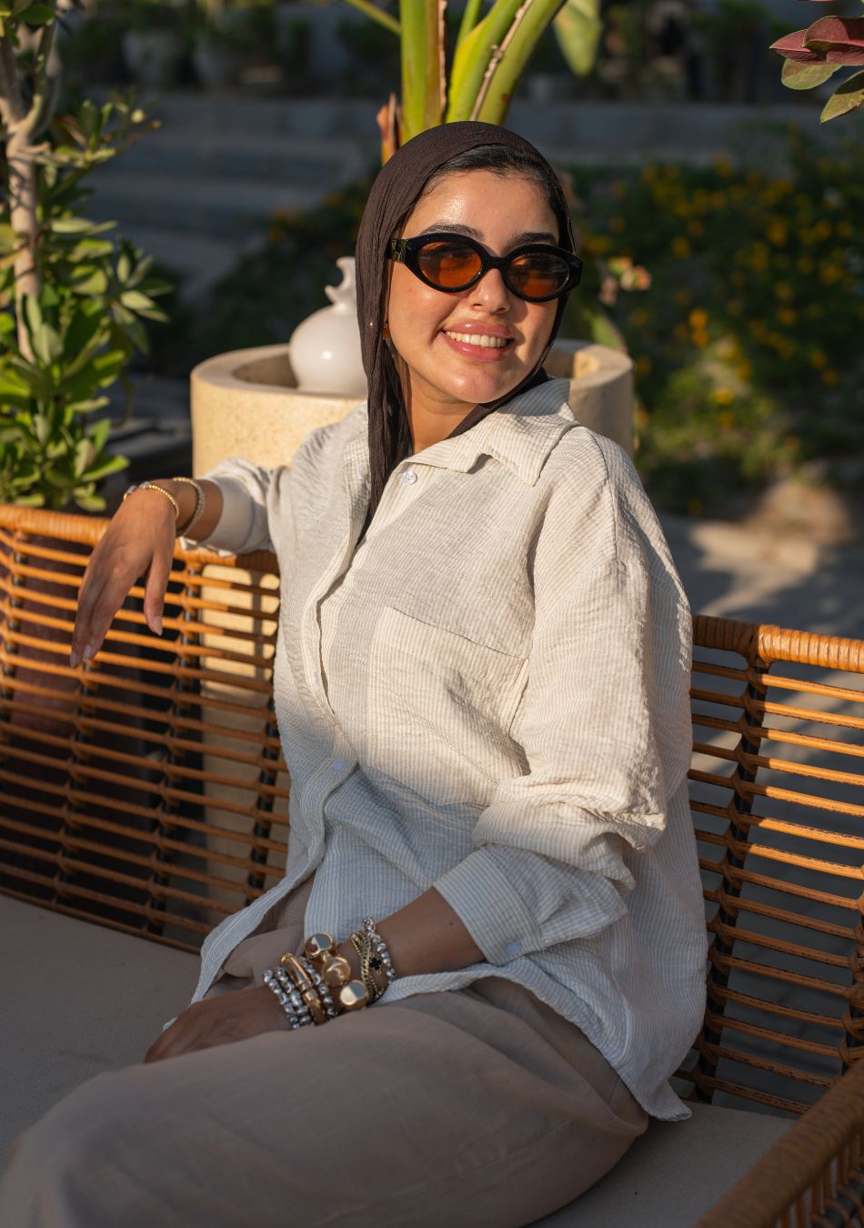 Light Stripped Shirt