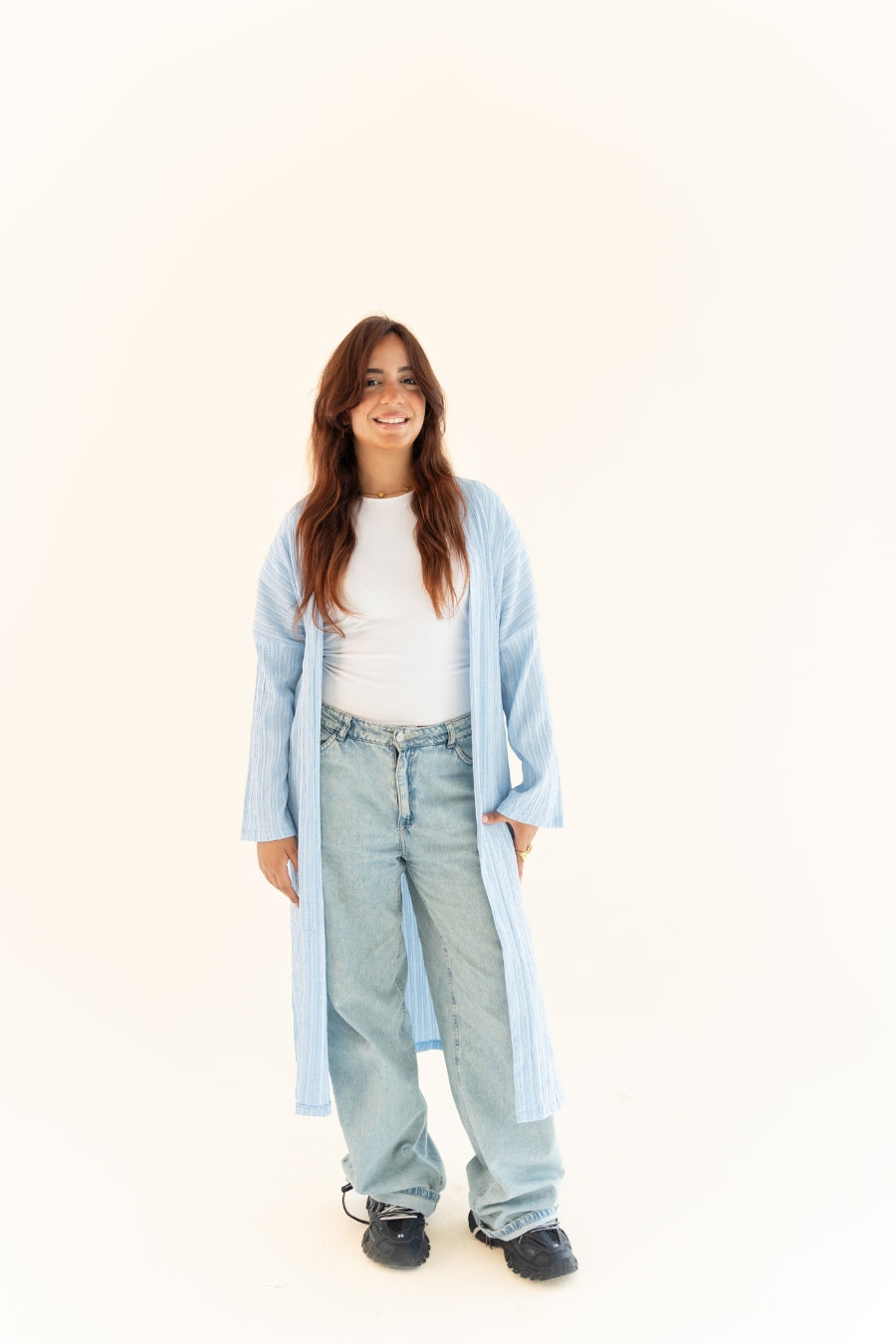 Pleated Cardigan