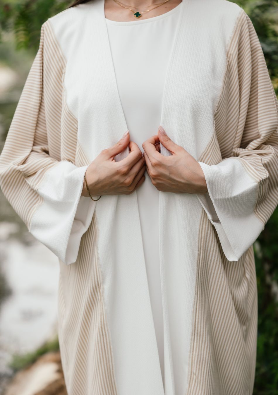 Breeze Striped Cardigan