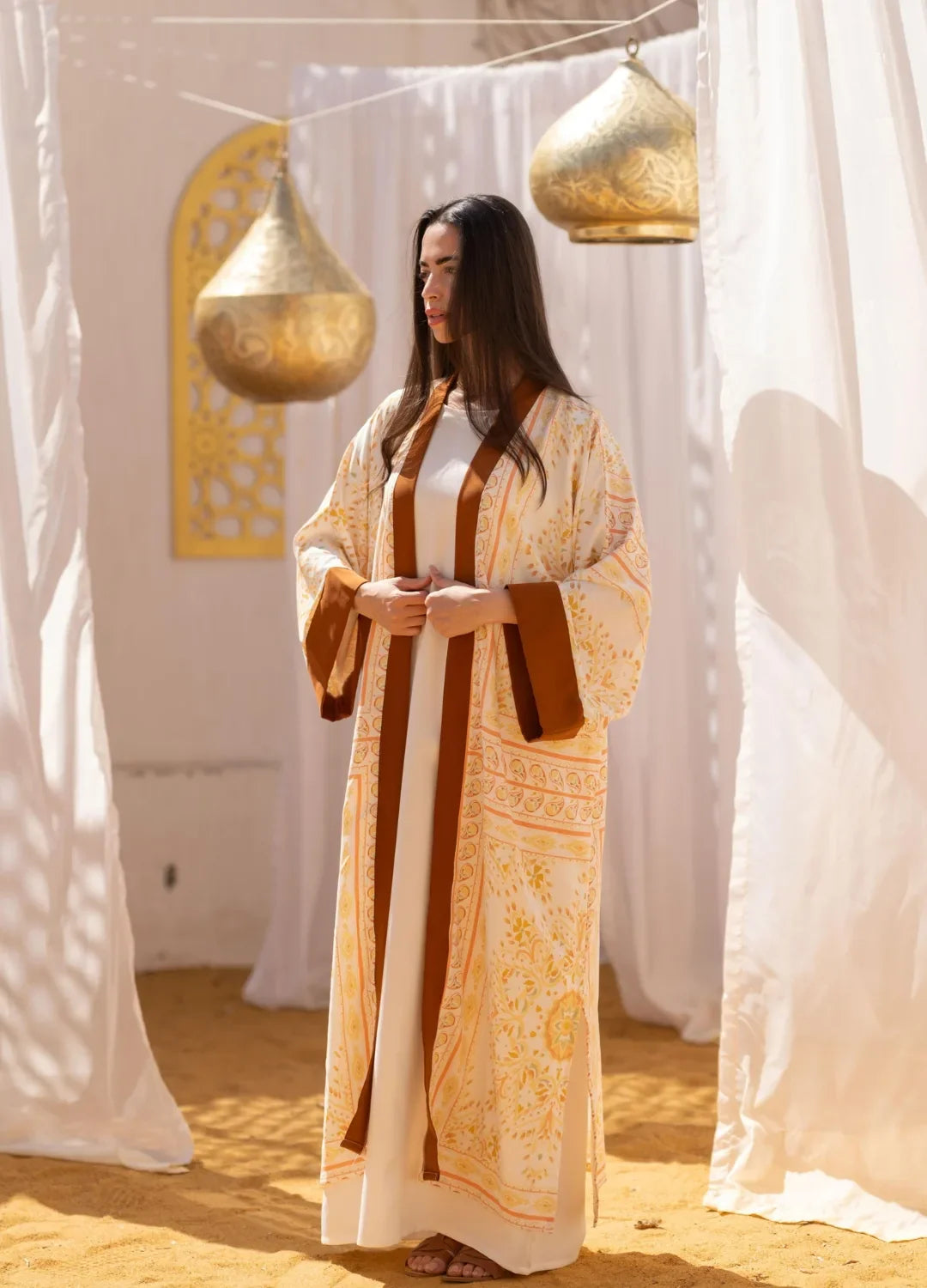 Golden Oasis Cardigan