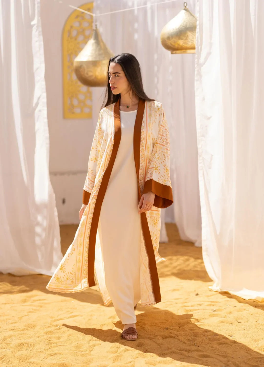 Golden Oasis Cardigan