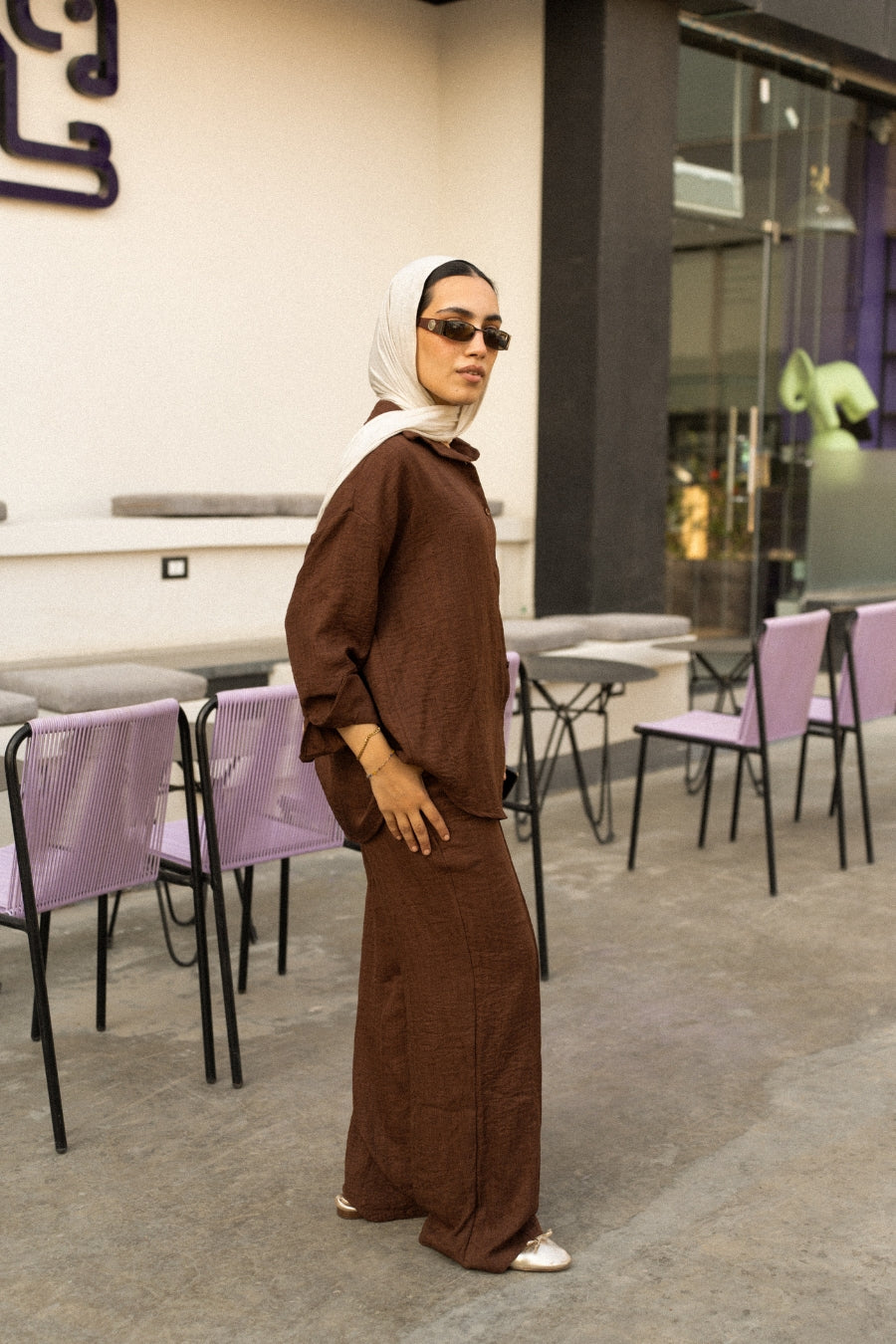 Linen Relaxed Shirt & Pants Set