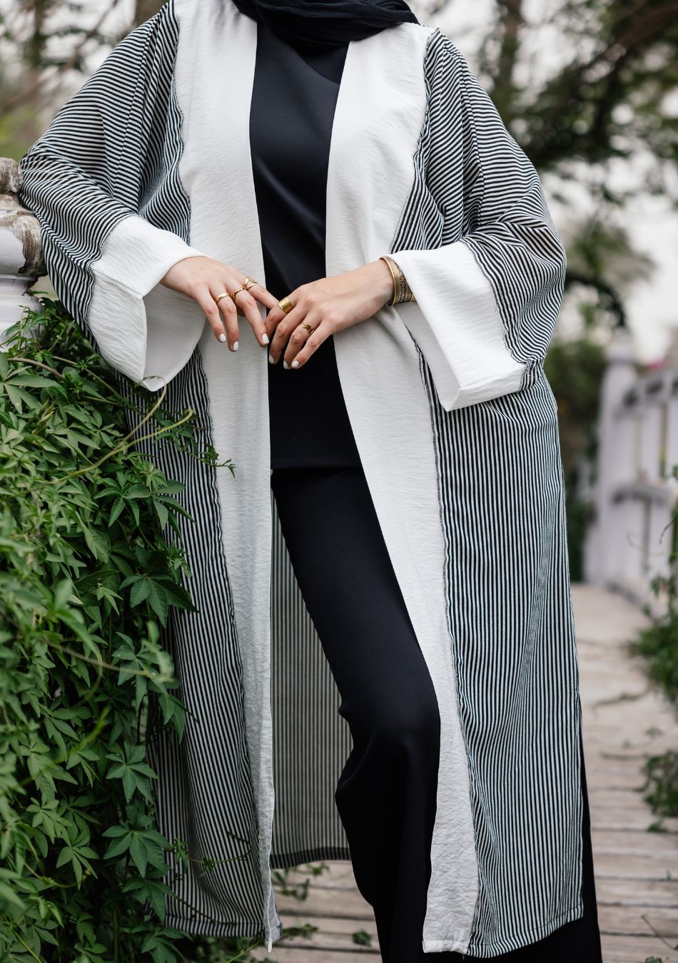 Breeze Striped Cardigan