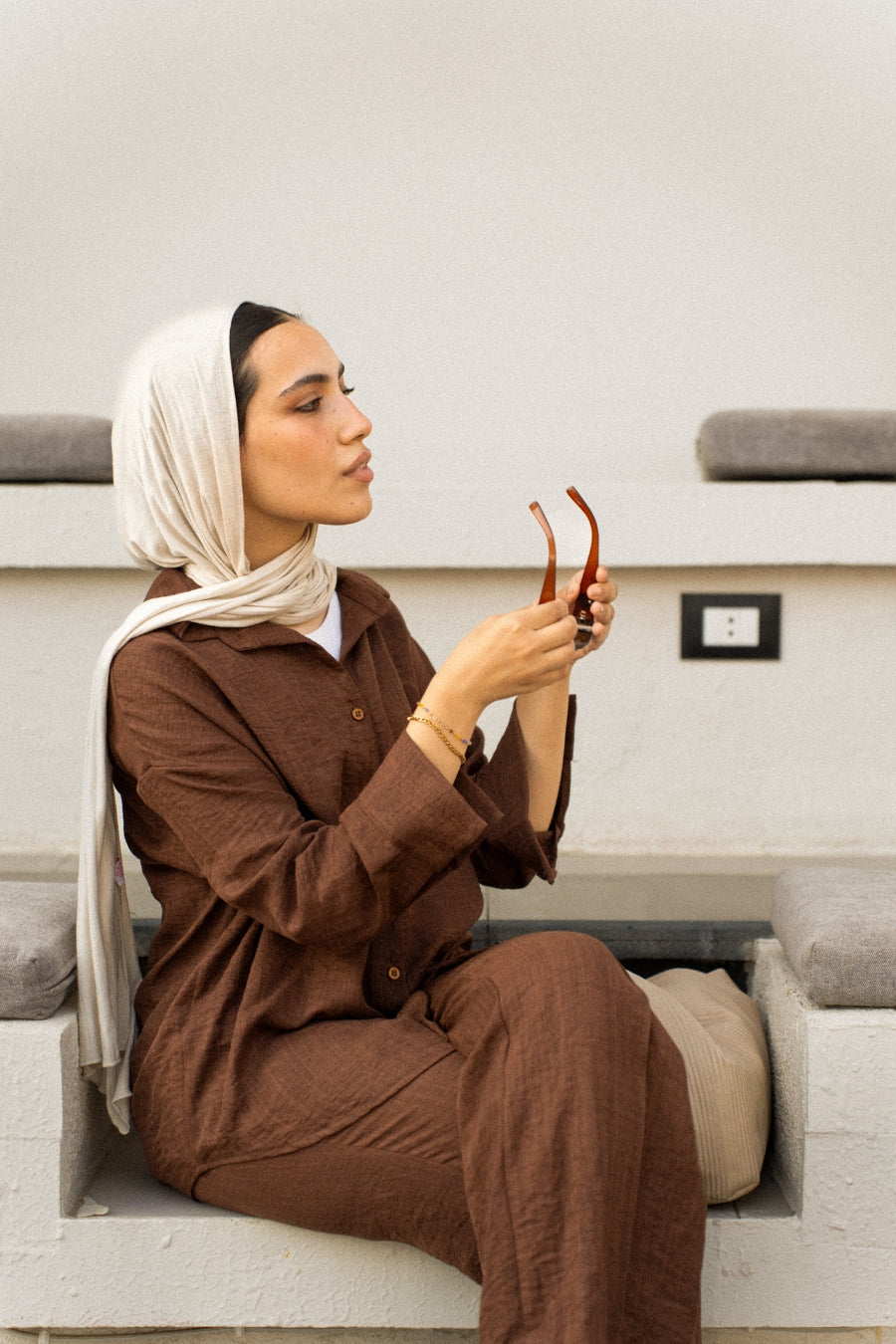 Linen Relaxed Shirt & Pants Set