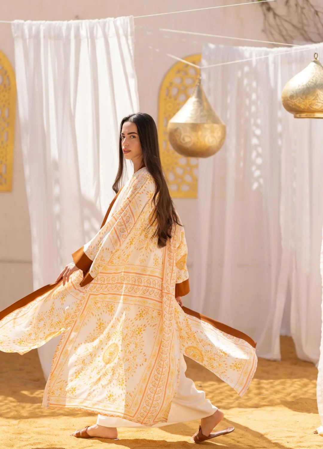 Golden Oasis Cardigan