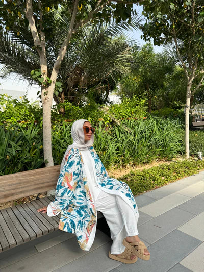 floral prints kimono