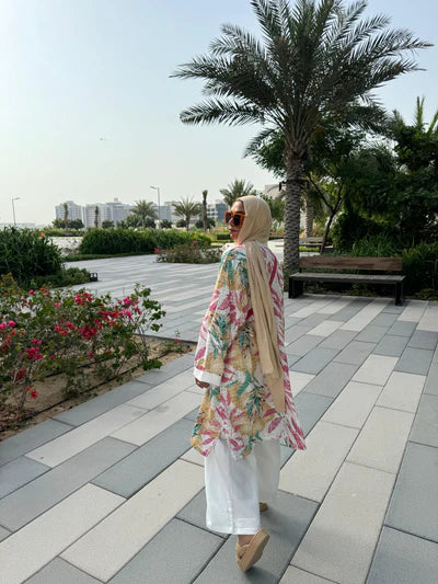floral prints kimono