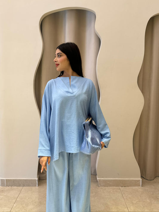 baby blue Ashya V set