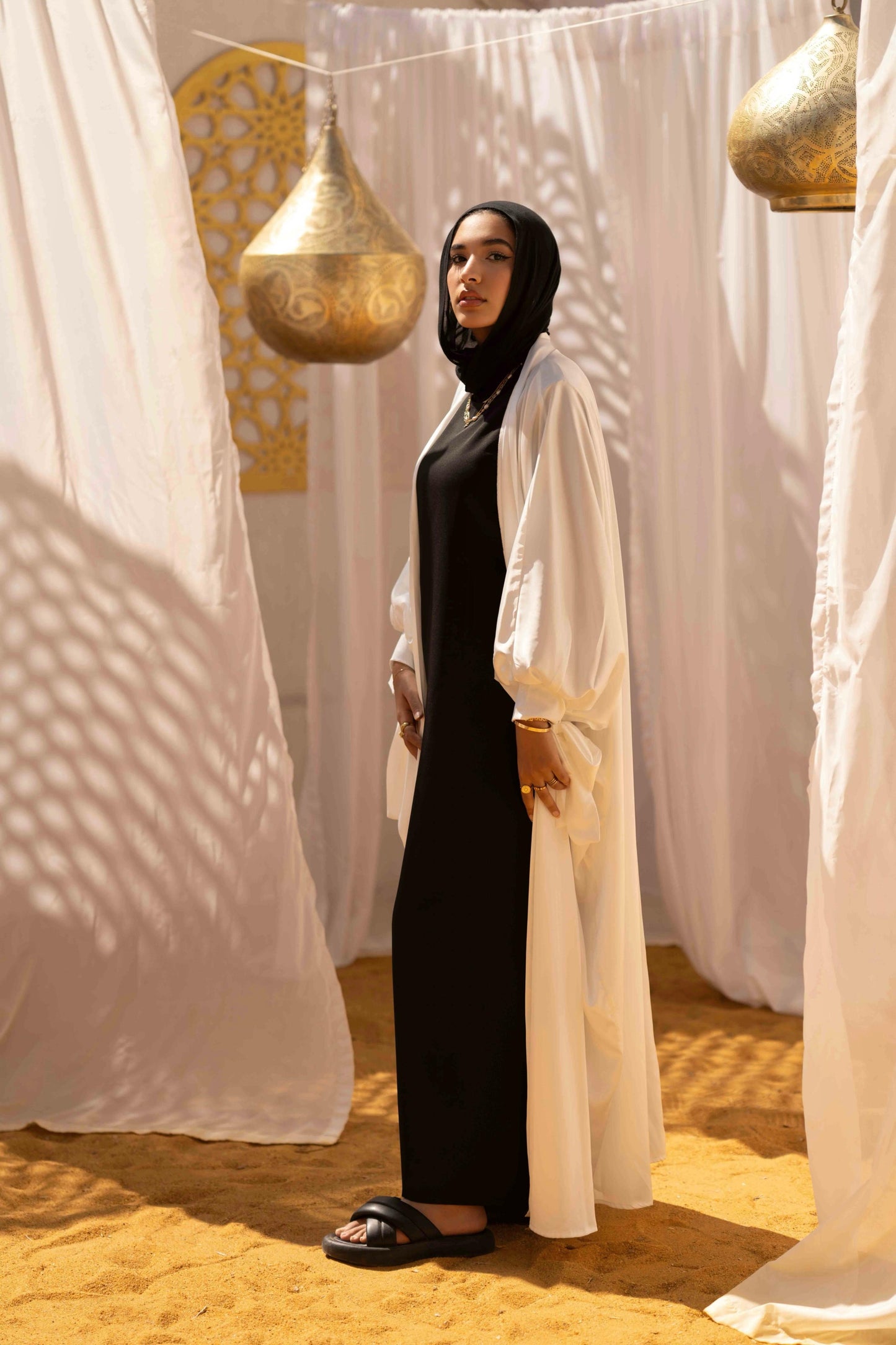 Satin Cardigan