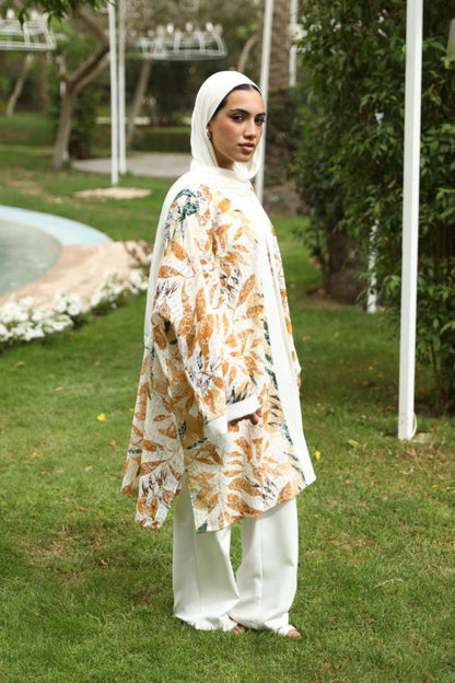 Printed Cardigan