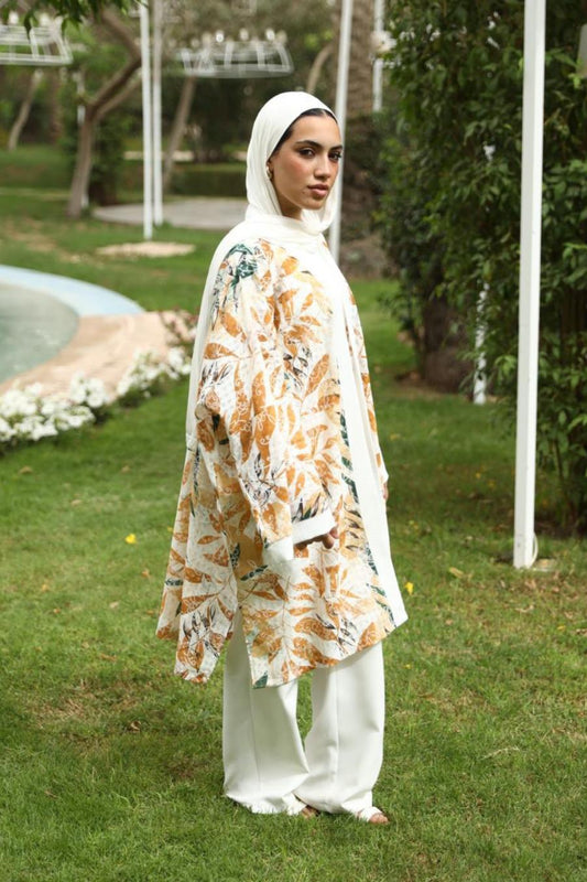 Printed Cardigan