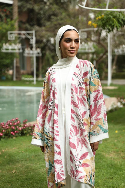 Printed Cardigan