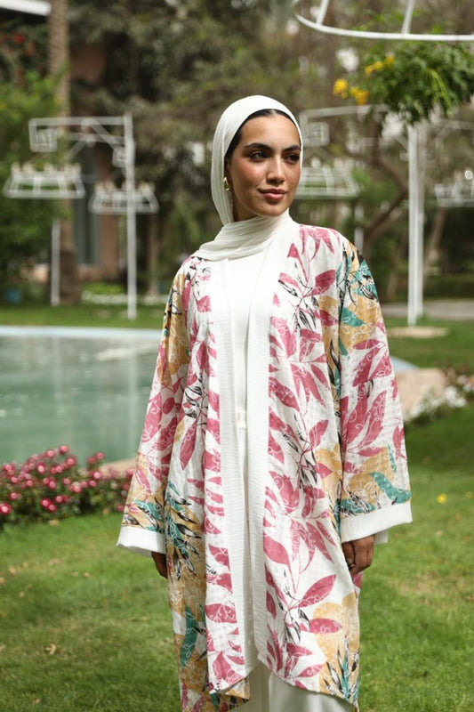 Printed Cardigan