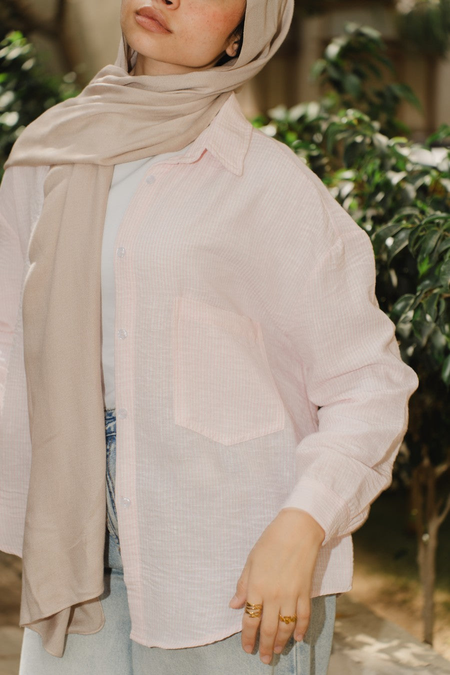 Light Stripped Shirt