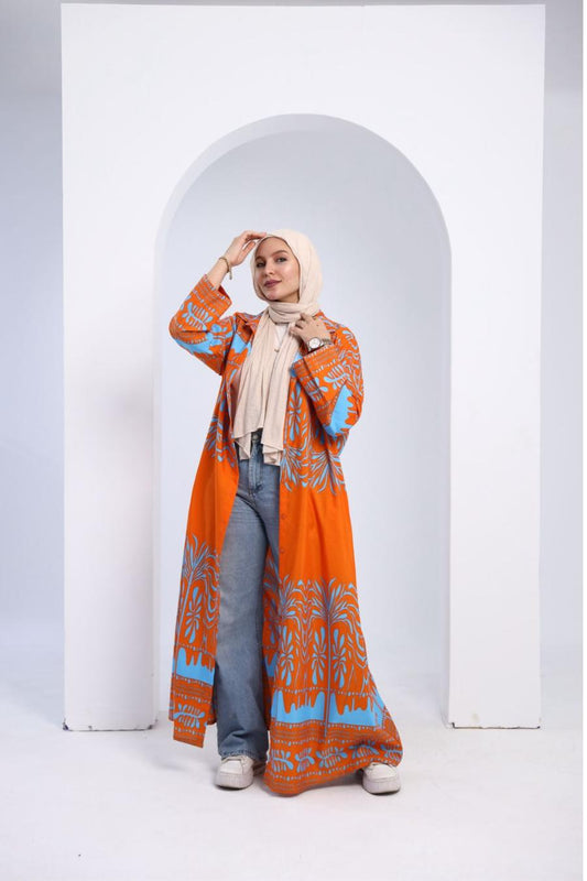 Printed Cotton Dress