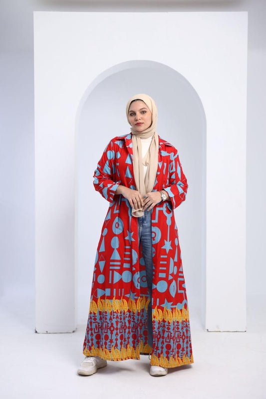 Printed Cotton Dress