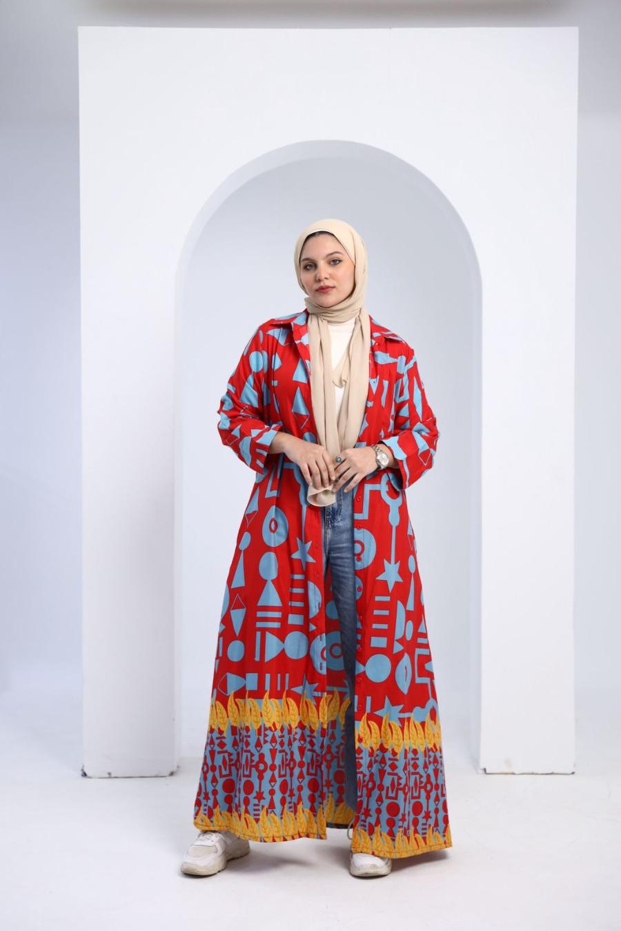 Printed Cotton Dress