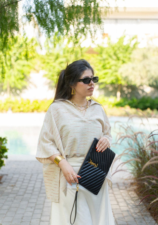 Ashya Pure Linen Top