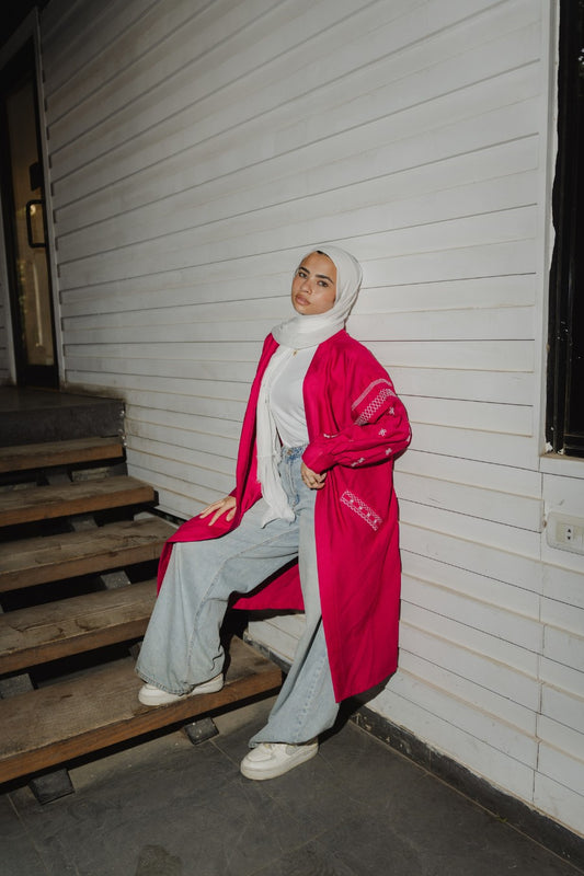 Embroidered Cardigan