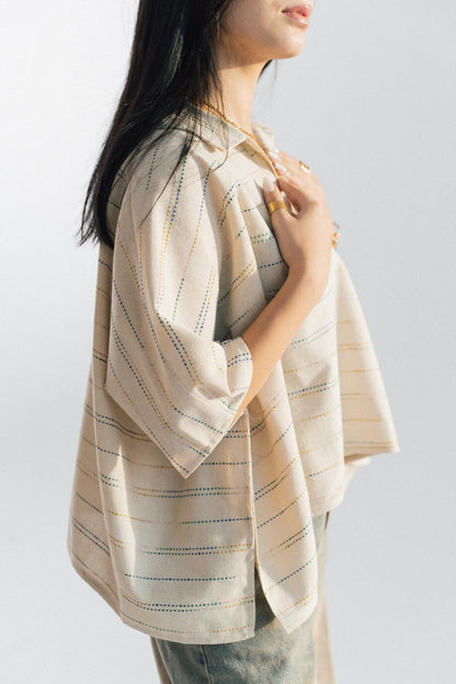 Ashya Pure Linen Top