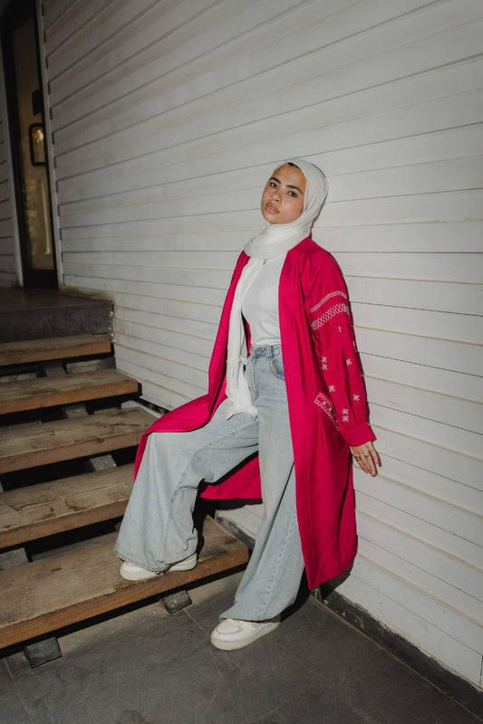 Embroidered Cardigan