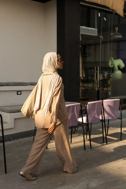 Linen Relaxed Shirt & Pants Set