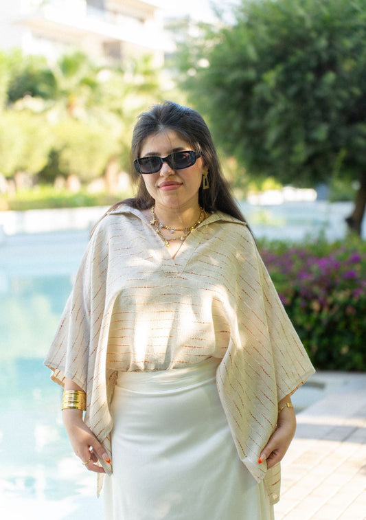 Ashya Pure Linen Top