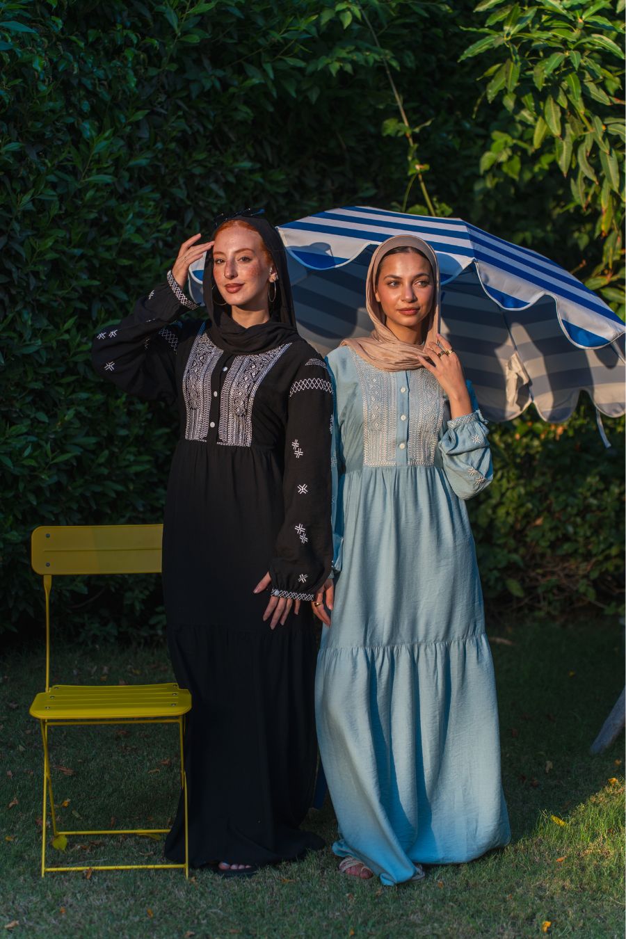 Layali Embroidered Dress