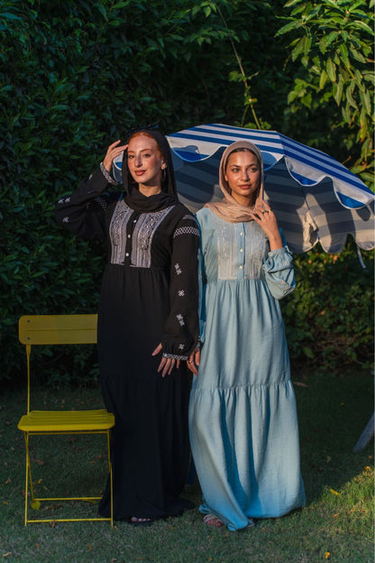 Layali Embroidered Dress