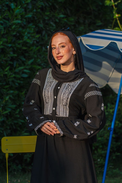 Layali Embroidered Dress