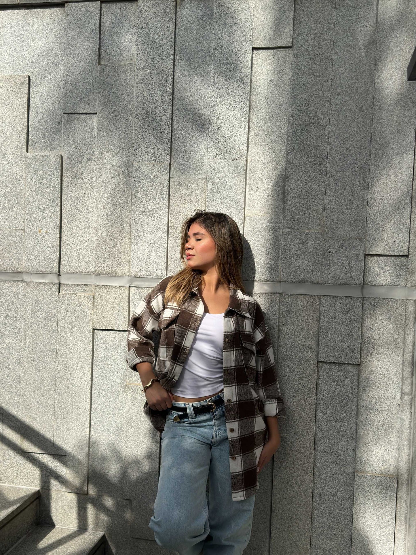 Cozy Plaid Overshirt