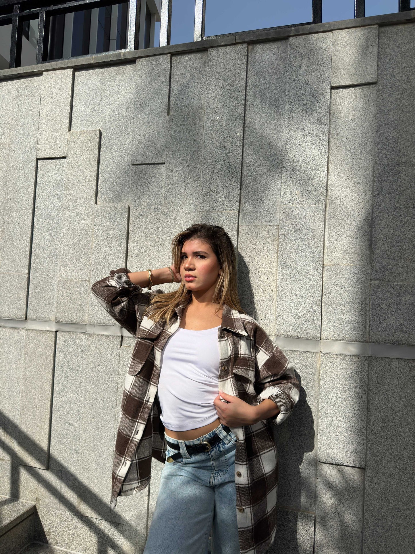 Cozy Plaid Overshirt