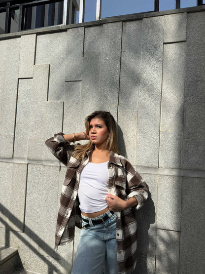 Cozy Plaid Overshirt