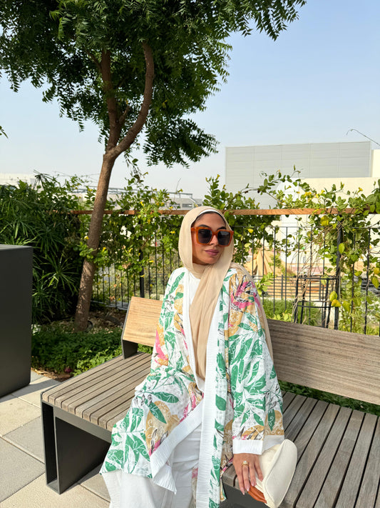 floral prints kimono