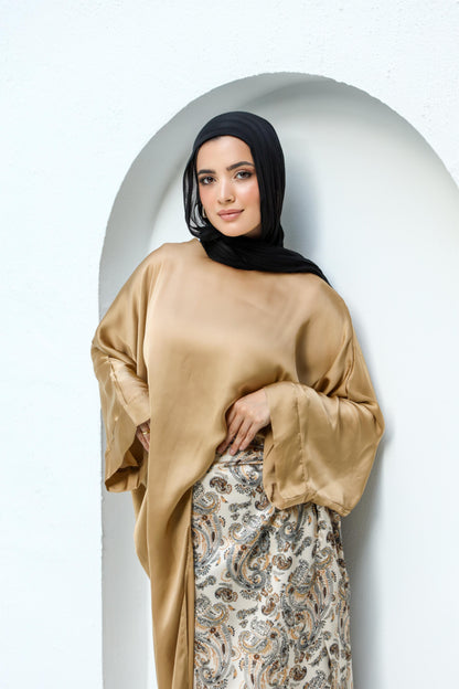 ASHYA SWAY SATIN BLOUSE