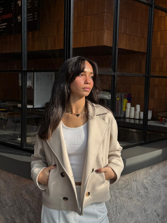 Ashya short wool jacket