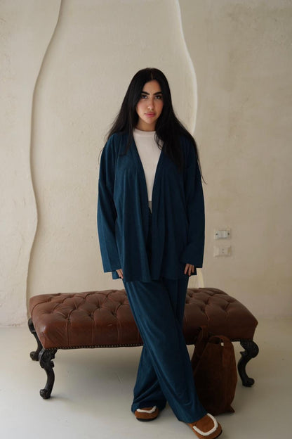 Corded Velvet Lounge Set