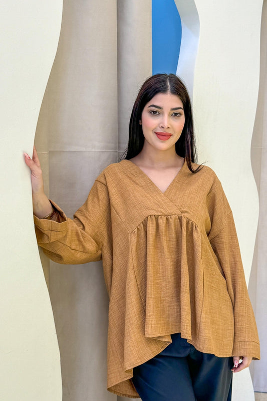 Rusty Flow Blouse