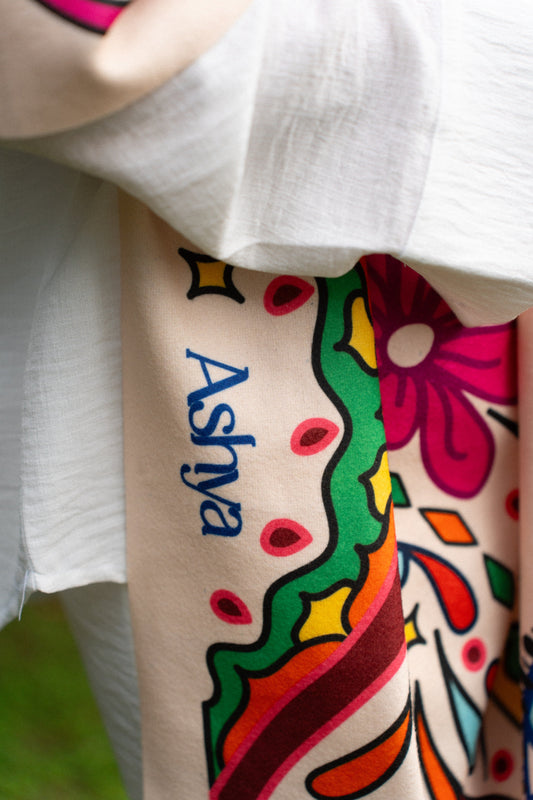 Ashya Printed Scarf